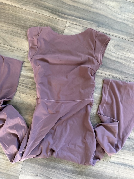 Alphalete Pants - Alphalete Dusty Mauve Active Jumpsuit